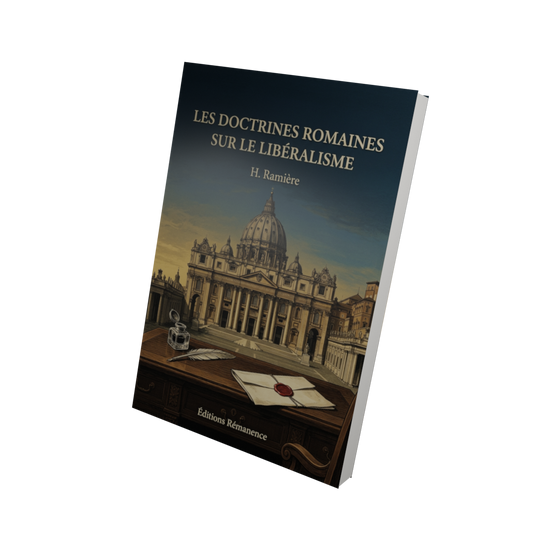 Les doctrines romaines sur le libéralisme - H. Ramière (Vue 3D)