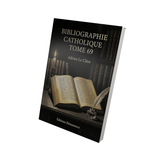 Bibliographie catholique Tome 69 - Adrien Le Clère (Vue 3D)