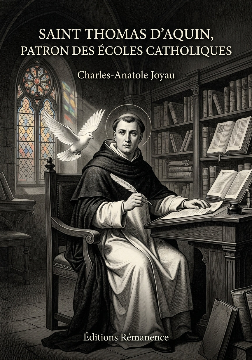 Saint Thomas d'Aquin, patron des écoles catholiques - Charles-Anatole Joyau (Couverture)