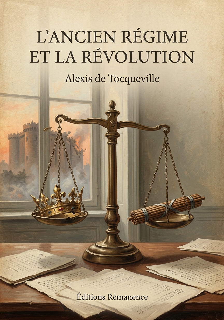 L'ancien régime et la révolution - Alexis de Tocqueville (Couverture)