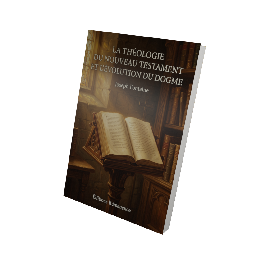 La théologie du Nouveau Testament et l'évolution du dogme - Joseph Fontaine (Vue 3D)
