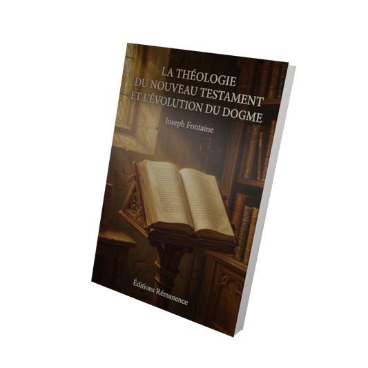 La théologie du Nouveau Testament et l'évolution du dogme - Joseph Fontaine (Vue 3D)