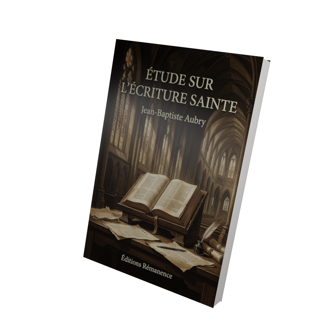 Étude sur l'Écriture Sainte - Jean-Baptiste Aubry (Vue 3D)