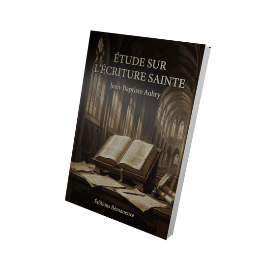 Étude sur l'Écriture Sainte - Jean-Baptiste Aubry (Vue 3D)