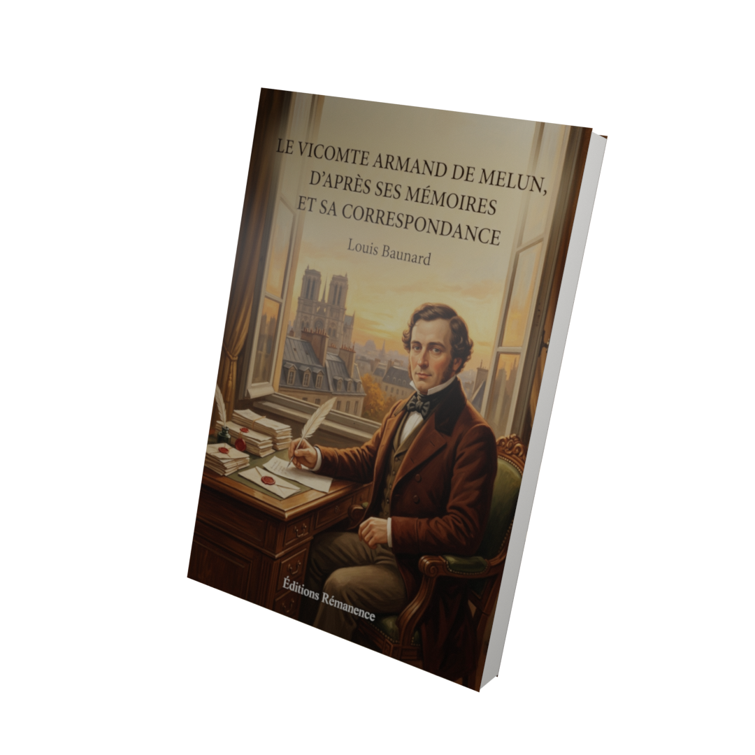 Le Vicomte Armand de Melun, d'après ses mémoires et sa correspondance - Louis Baunard (Vue 3D)