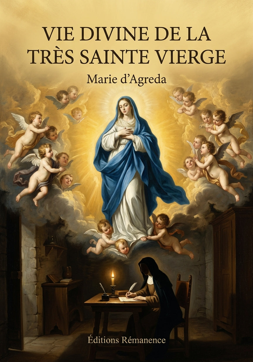 Vie divine de la très sainte Vierge - Marie d'Agreda (Couverture)