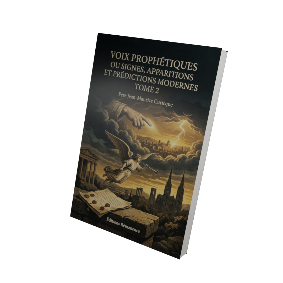 Voix prophétiques ou signes, apparitions et prédictions modernes Tome 2 - Père Jean-Maurice Curicque (Vue 3D)