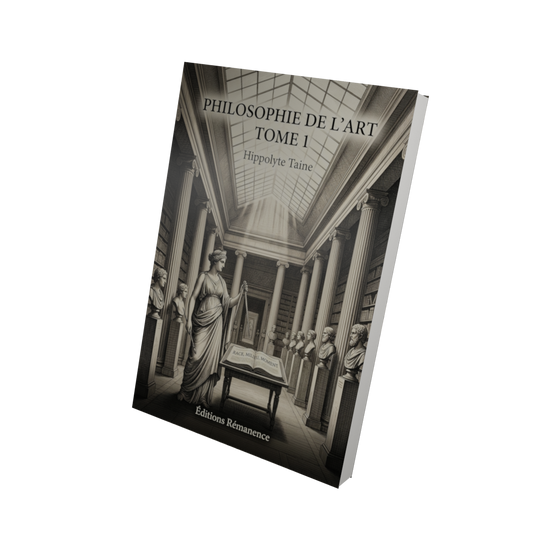 Philosophie de l'art Tome 1 - Hippolyte Taine (Vue 3D)
