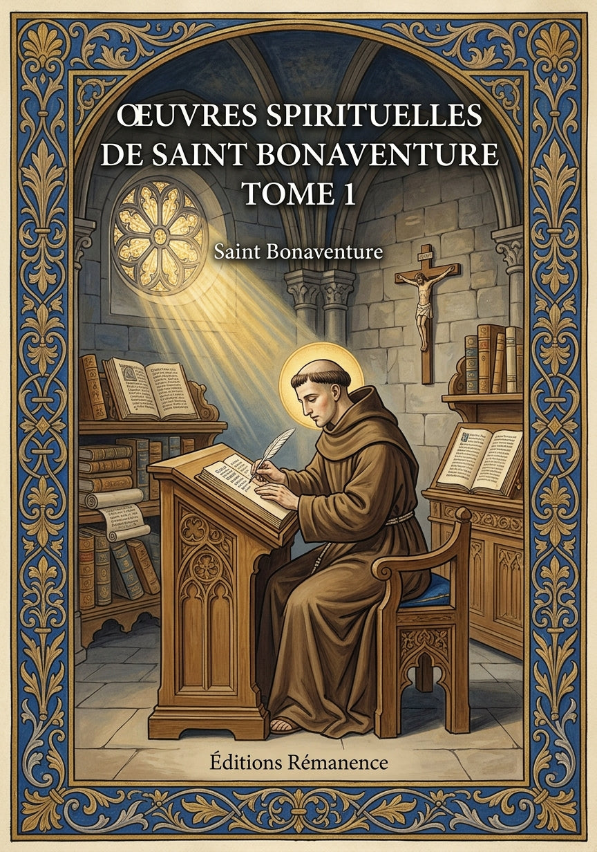 Oeuvres spirituelles de Saint Bonaventure Tome 1 - Saint Bonaventure (Couverture)