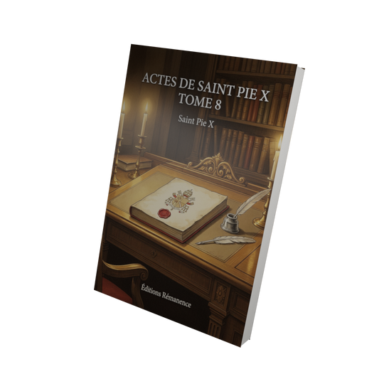 Actes de Saint Pie X Tome 8 - Saint Pie X (Vue 3D)