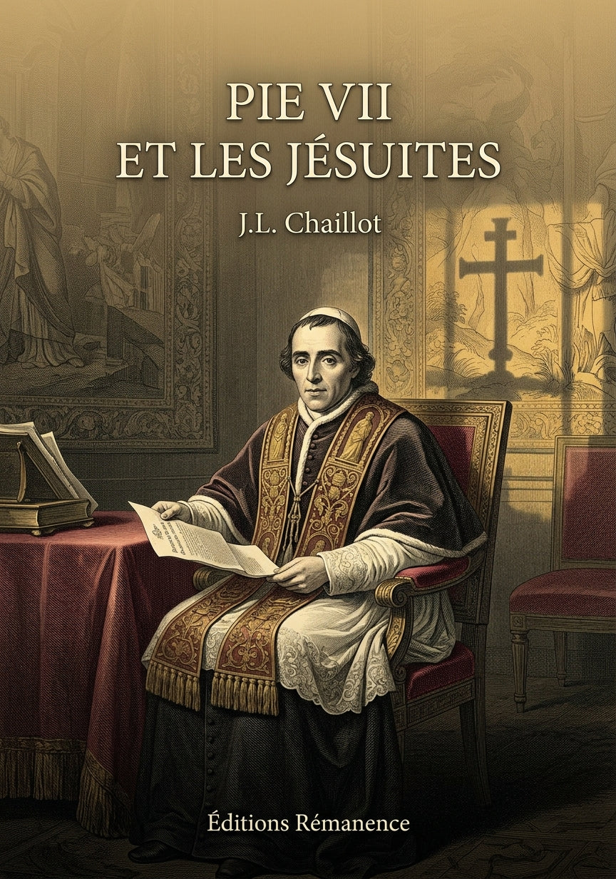 Pie VII et les Jésuites - J.L. Chaillot (Couverture)
