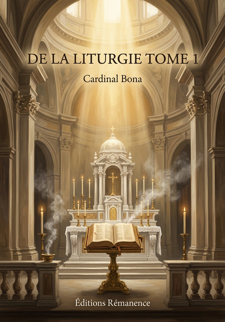 De la liturgie Tome 1 - Cardinal Bona (Couverture)