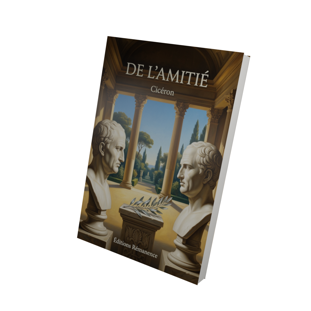 De l'amitié - Cicéron (Vue 3D)