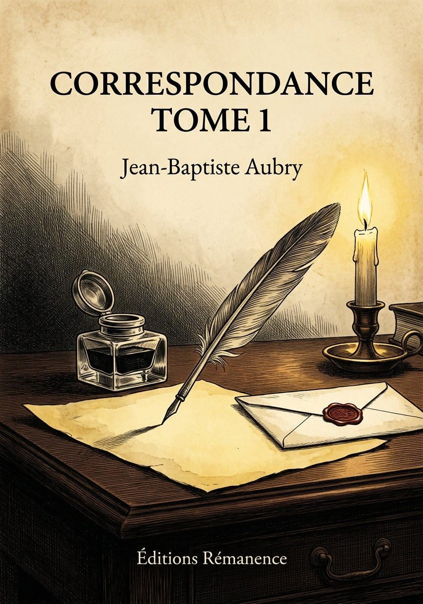Correspondance Tome 1 - Jean-Baptiste Aubry (Couverture)