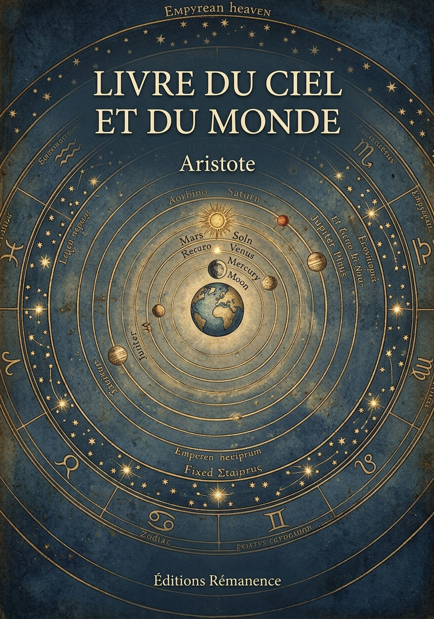 Livre du ciel et du monde - Aristote (Couverture)