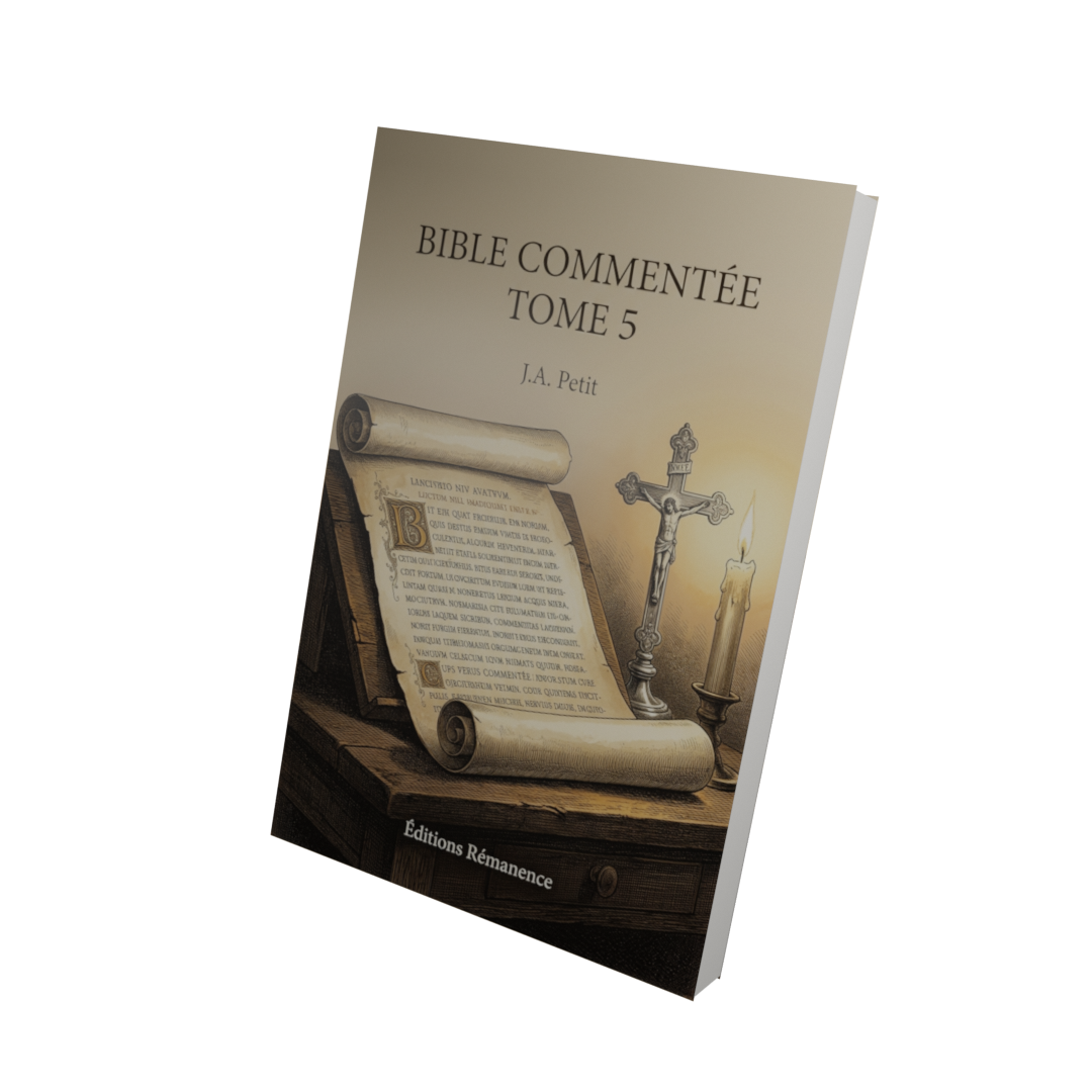 Bible commentée Tome 5 - J.A. Petit (Vue 3D)
