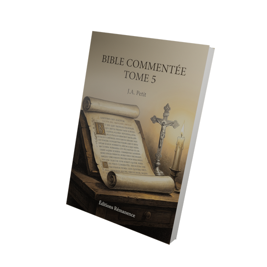 Bible commentée Tome 5 - J.A. Petit (Vue 3D)
