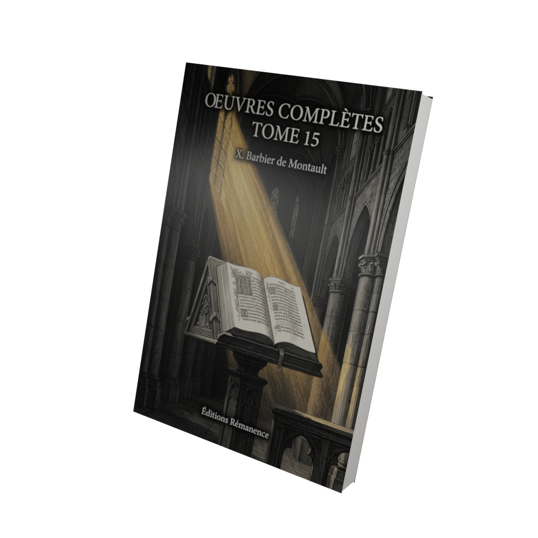 Oeuvres complètes Tome 15 - Louis-Gaston de Ségur (Vue 3D)