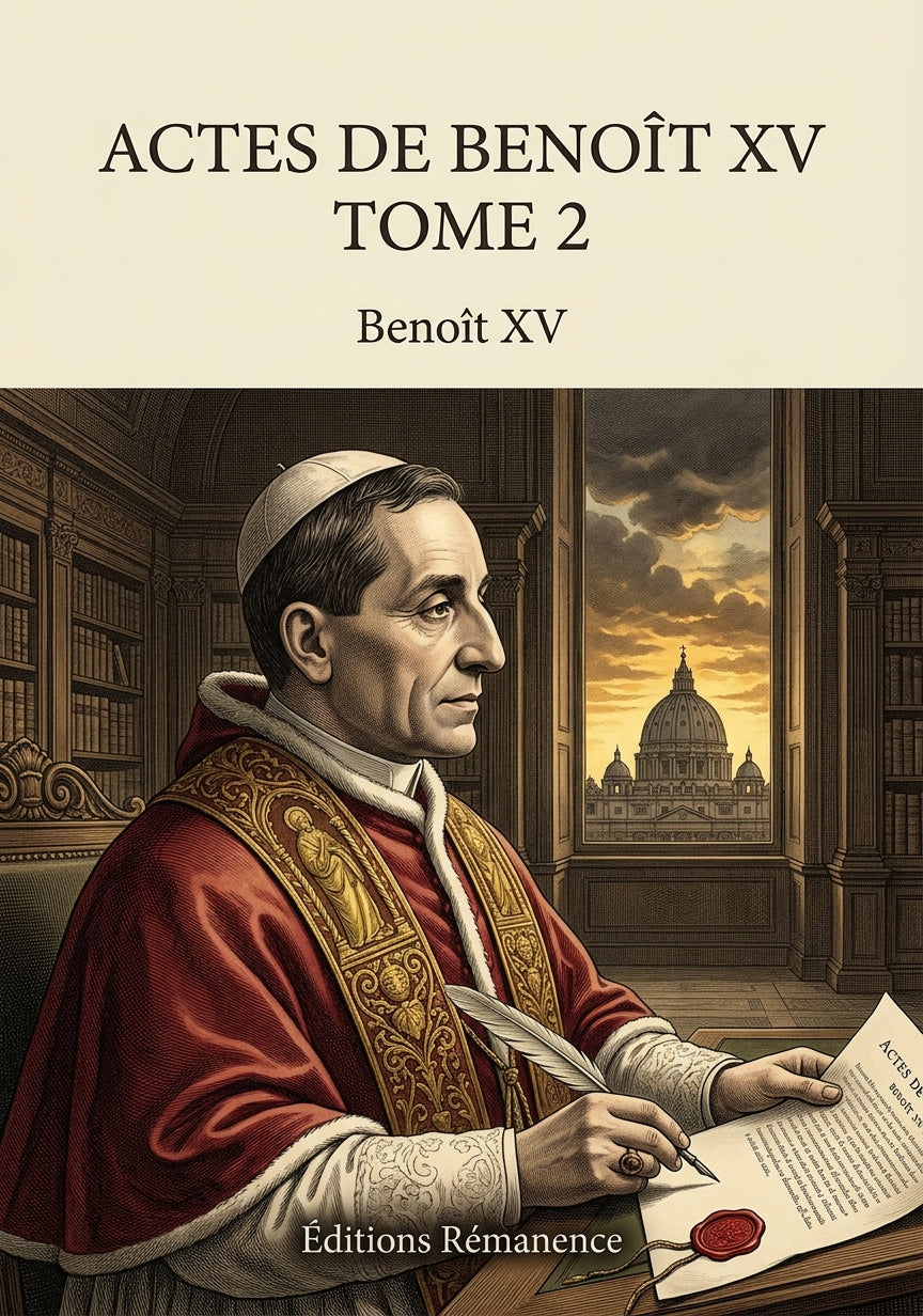 Actes de Benoît XV Tome 2 - Benoît XV (Couverture)