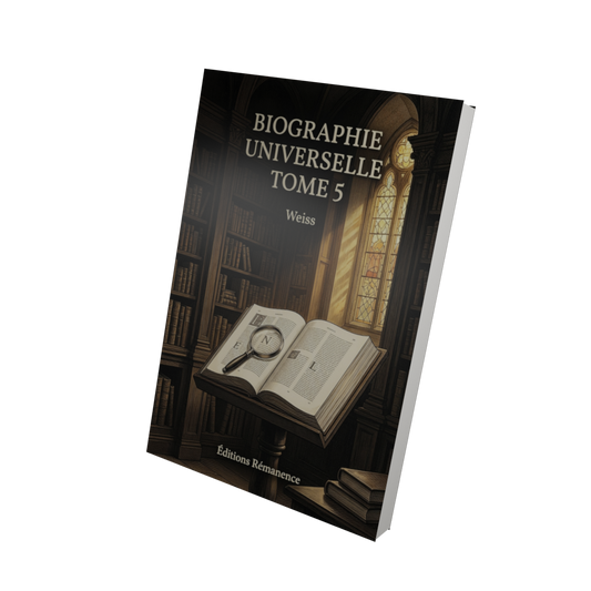 Biographie universelle Tome 5 - Weiss (Vue 3D)