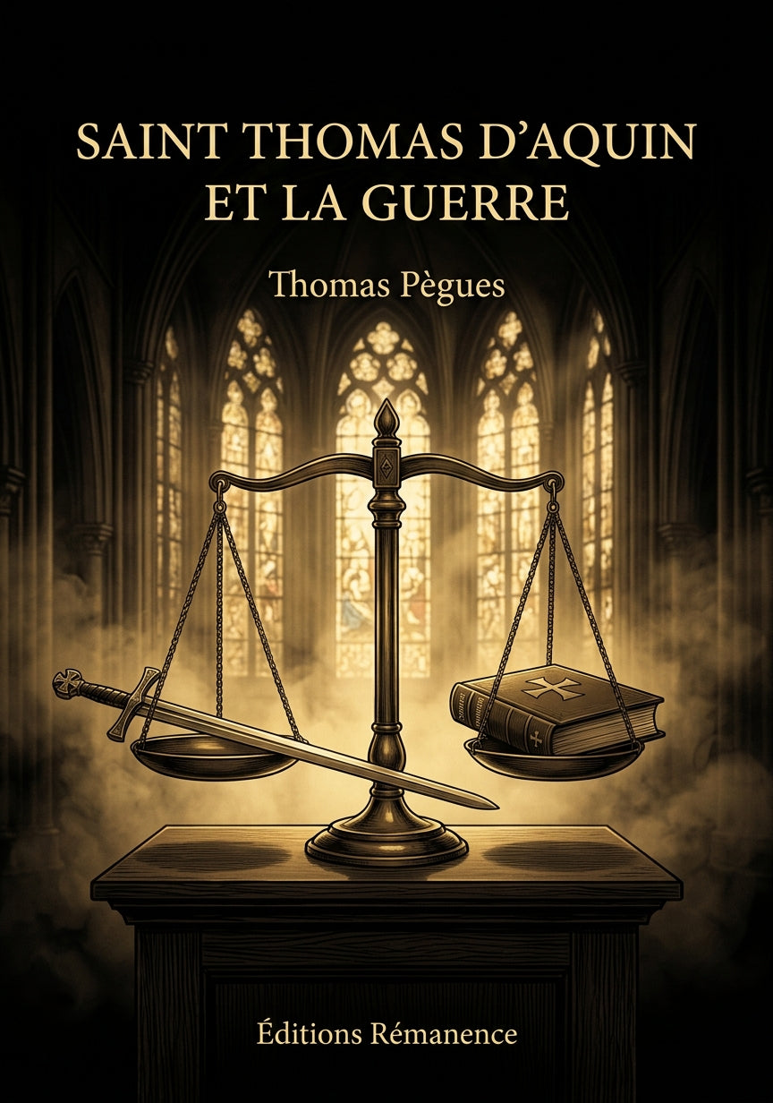 Saint Thomas d'Aquin et la guerre - Thomas Pègues (Couverture)
