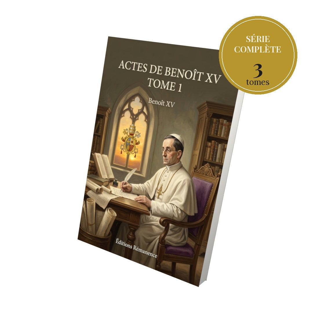 Actes de Benoît XV – série complète en 3 tomes