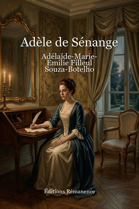 Couverture a plat de Adèle de Sénange – Adélaïde-Marie-Emilie Filleul Souza-Botelho