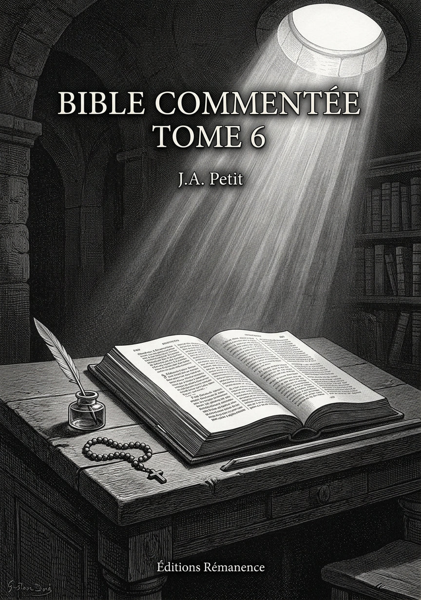 Bible commentée Tome 6 - J.A. Petit (Couverture)