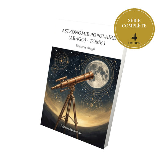 Astronomie populaire (Arago) – série complète en 4 tomes