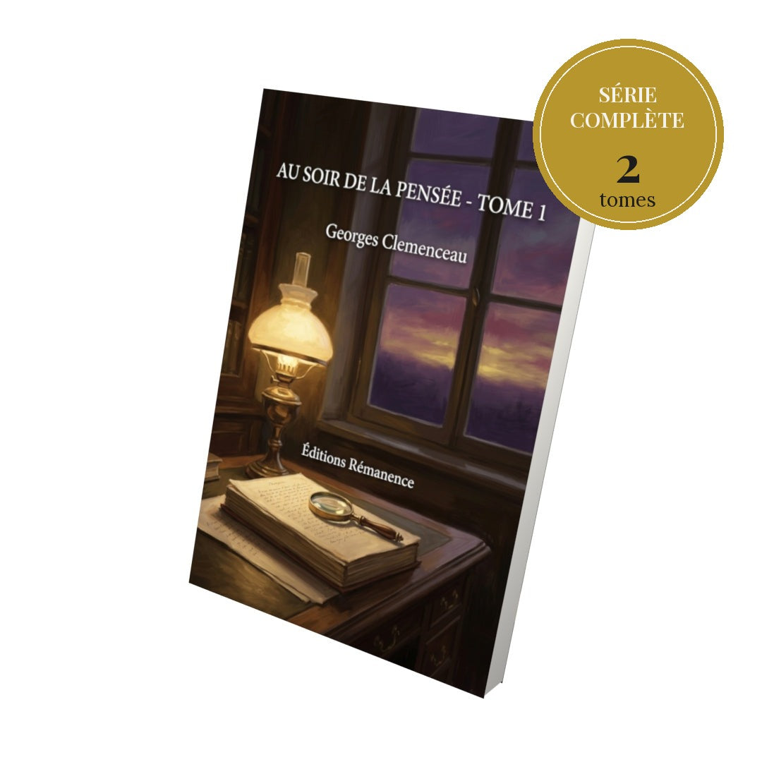 Au soir de la pensée – série complète en 2 tomes