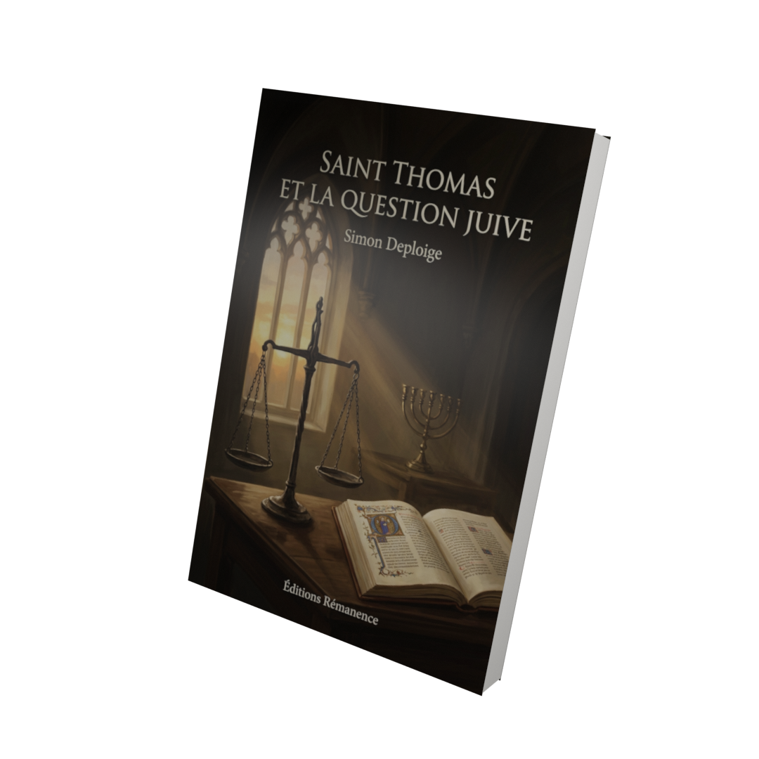 Saint Thomas et la question juive - Simon Deploige (Vue 3D)