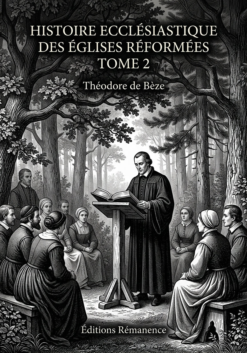 Histoire ecclésiastique des églises réformées Tome 2 - Théodore de Bèze (Couverture)