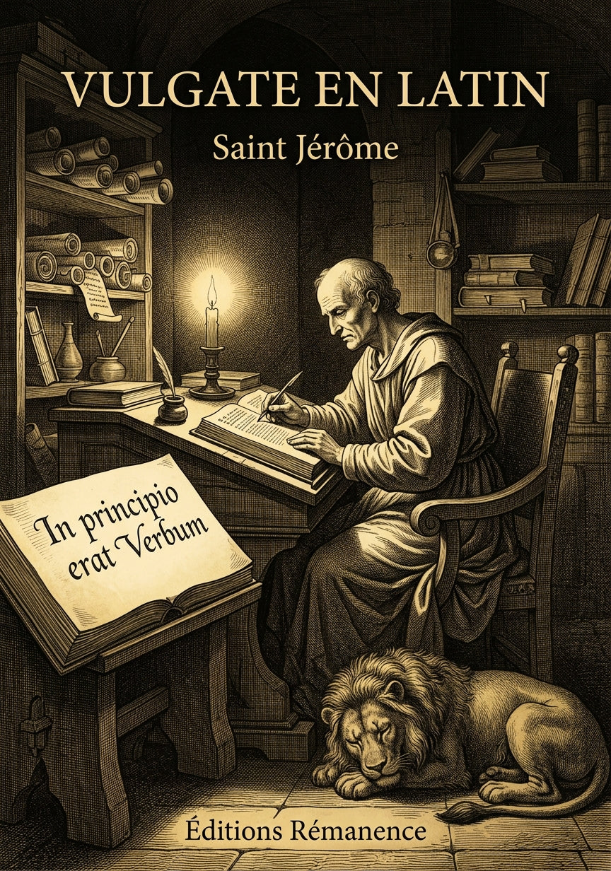 Vulgate en latin - Saint Jérôme (Couverture)