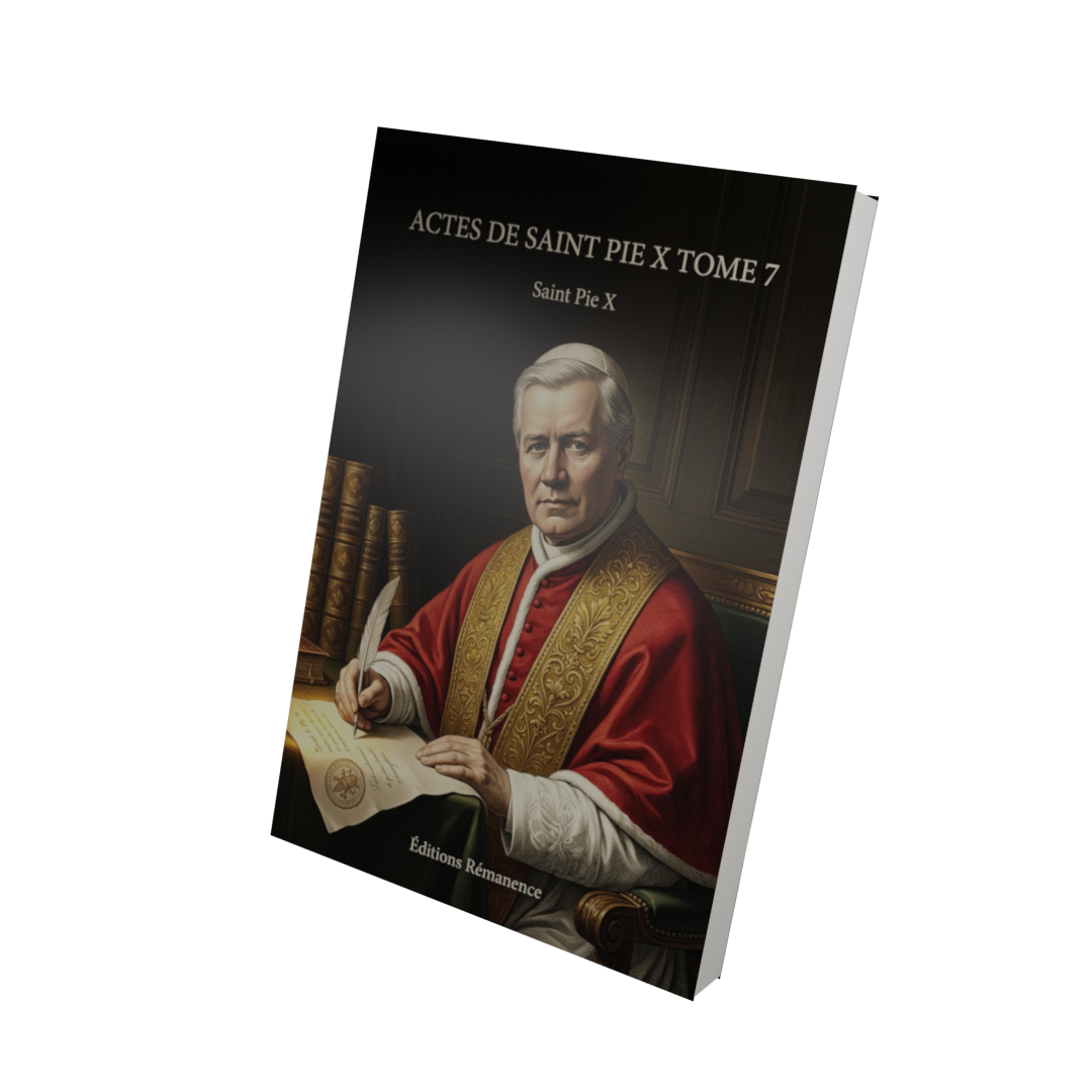 Actes de Saint Pie X Tome 7 - Saint Pie X (Vue 3D)