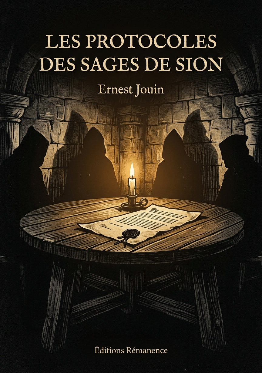 Les protocoles des sages de Sion - Ernest Jouin (Couverture)
