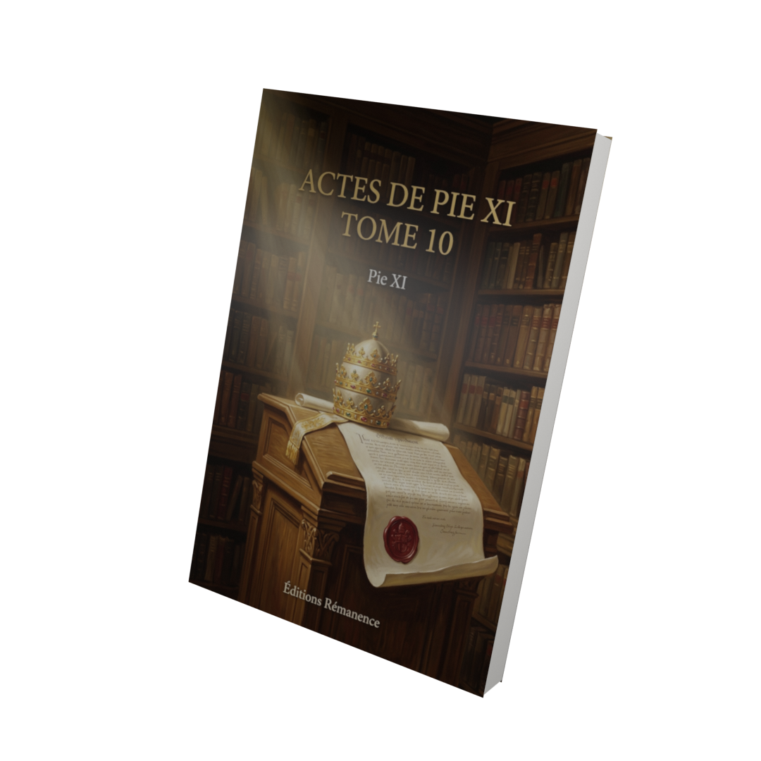 Actes de Pie XI Tome 10 - Pie XI (Vue 3D)
