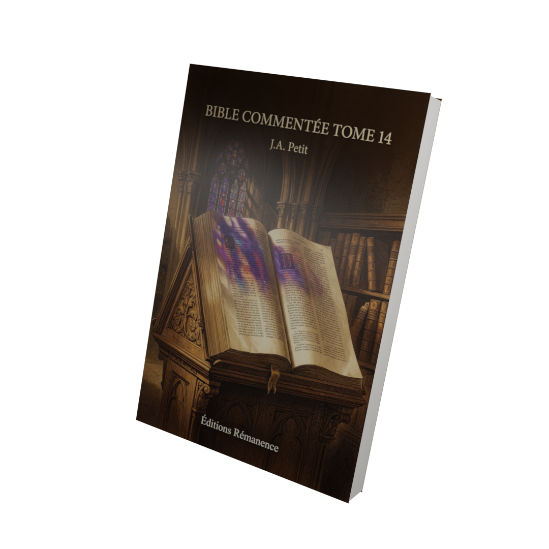 Bible commentée Tome 14 - J.A. Petit (Vue 3D)