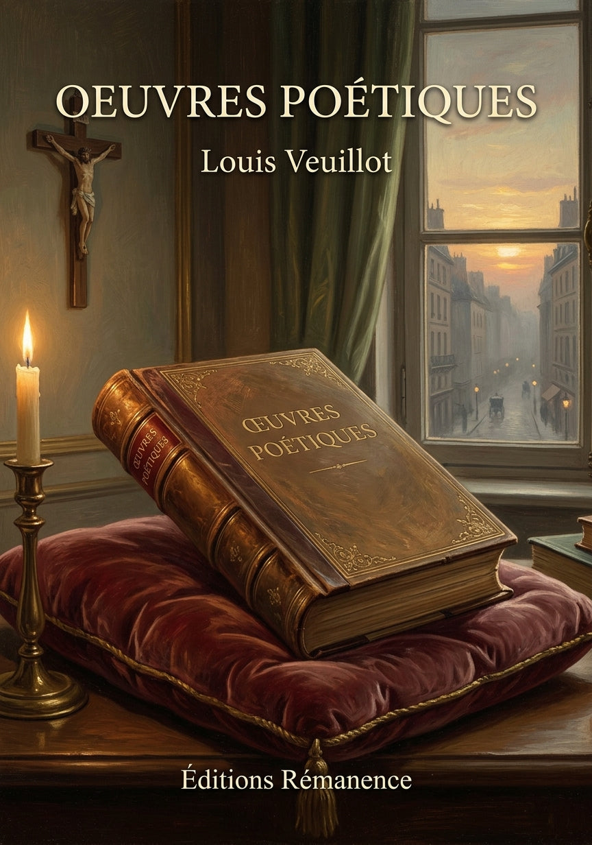 Oeuvres poétiques - Louis Veuillot (Couverture)
