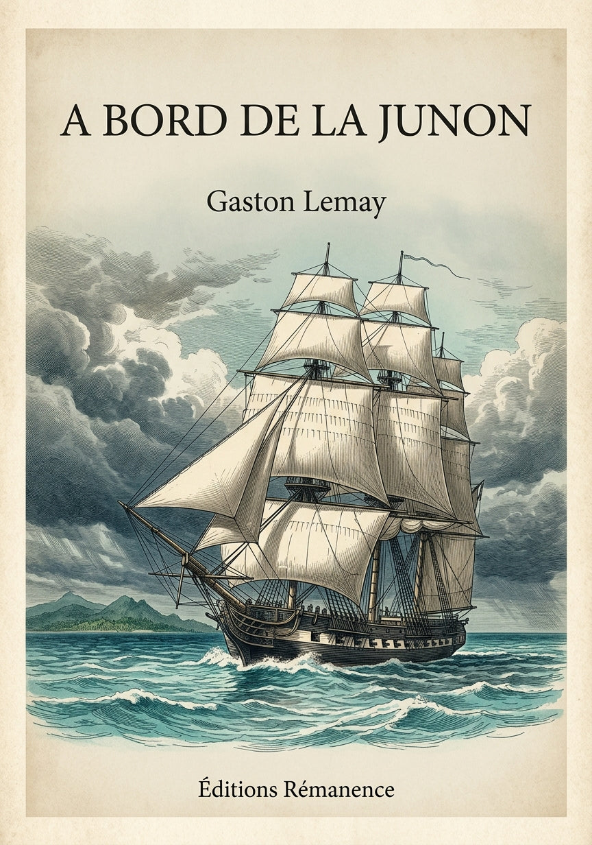 A bord de la Junon - Gaston Lemay (Couverture)