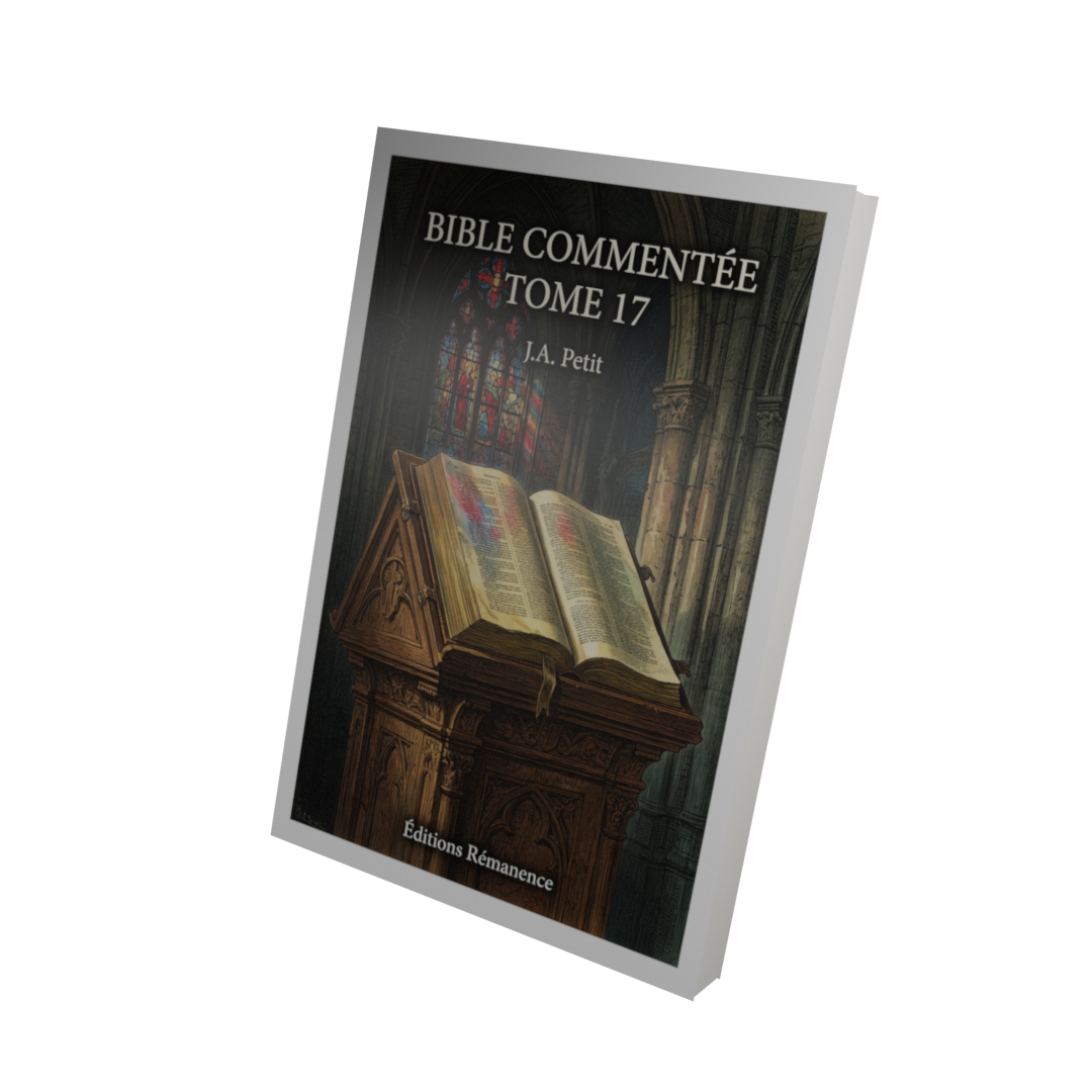 Bible commentée Tome 17 - J.A. Petit (Vue 3D)