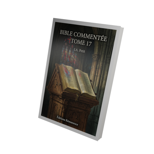 Bible commentée Tome 17 - J.A. Petit (Vue 3D)