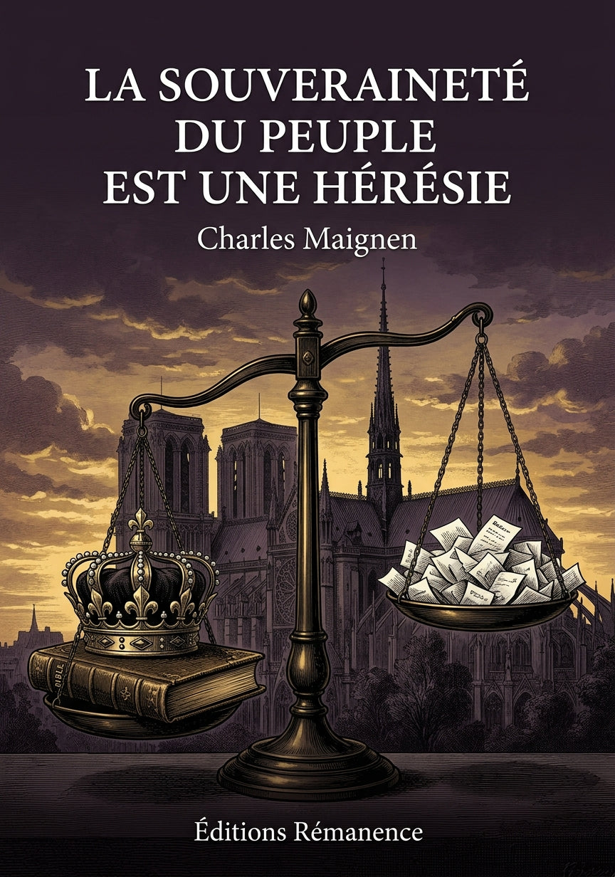 La souveraineté du peuple est une hérésie - Charles Maignen (Couverture)