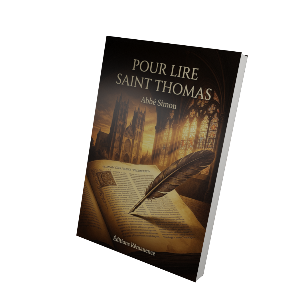 Pour lire Saint Thomas - Abbé Simon (Vue 3D)