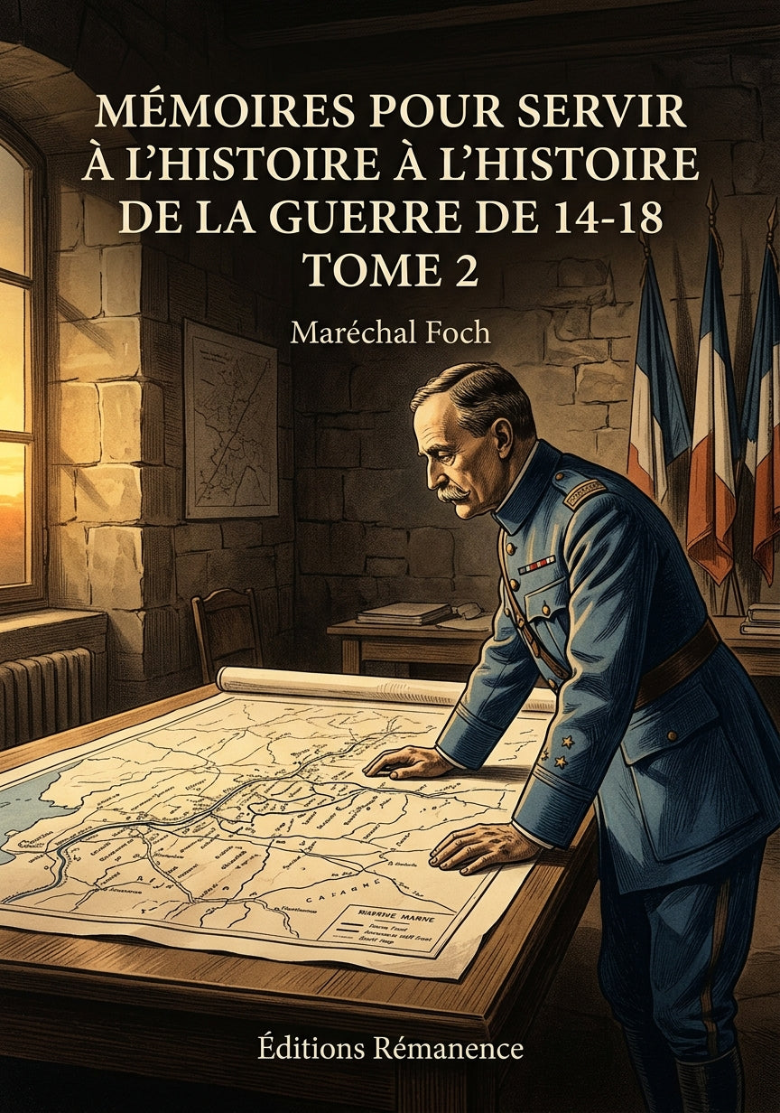 Mémoires pour servir à l'histoire de la guerre de 14-18 Tome 2 - Maréchal Foch (Couverture)