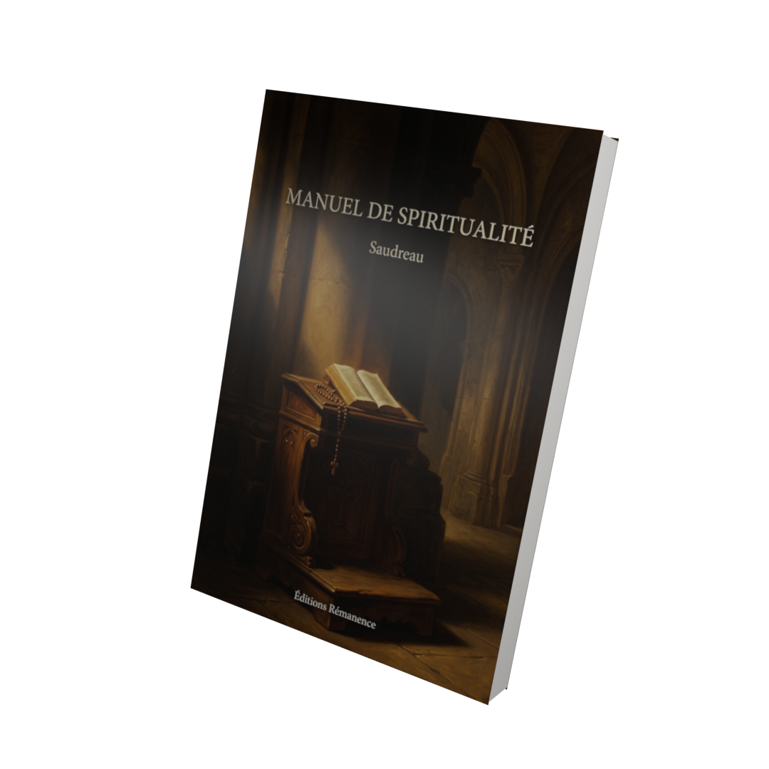 Manuel de spiritualité - Saudreau (Vue 3D)