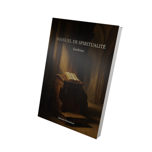 Manuel de spiritualité - Saudreau (Vue 3D)