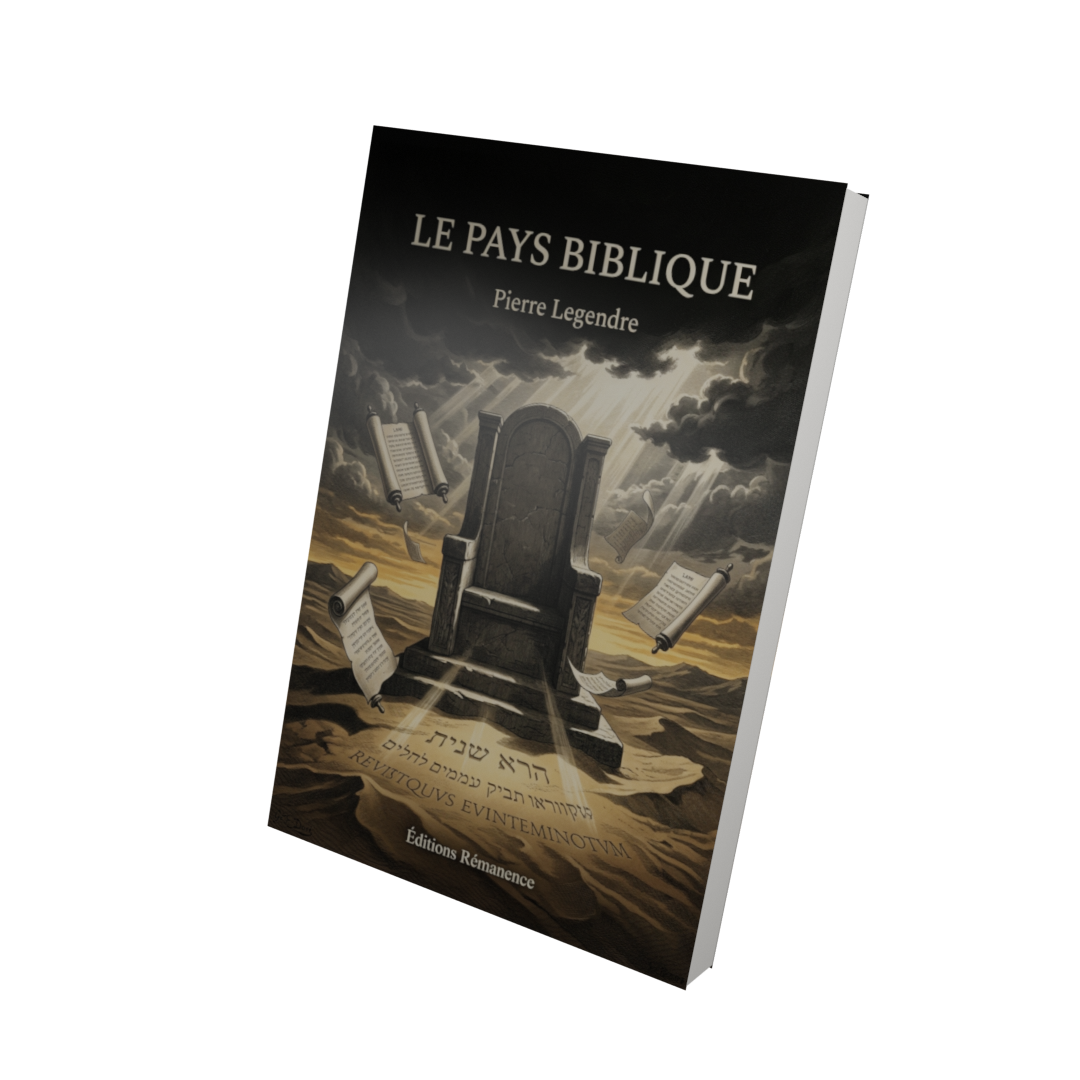 Le pays biblique - Pierre Legendre (Vue 3D)