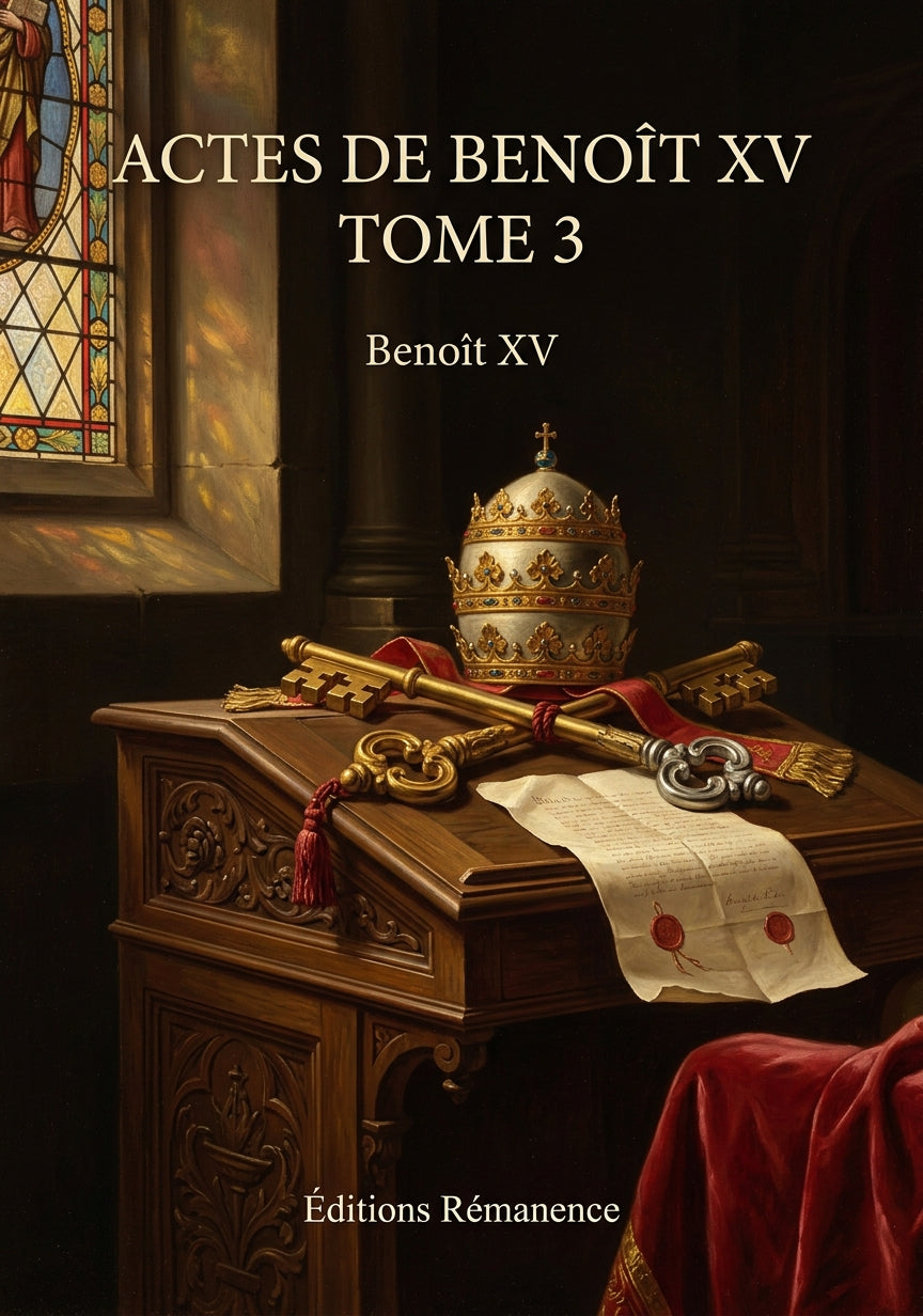 Actes de Benoît XV Tome 3 - Benoît XV (Couverture)