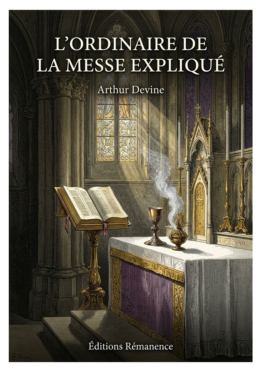 L'ordinaire de la messe expliqué - Arthur Devine (Couverture)