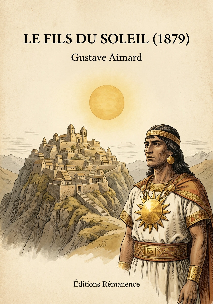 Le fils du Soleil (1879) - Gustave Aimard (Couverture)